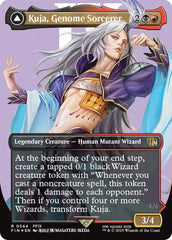 Kuja, Genome Sorcerer // Trance Kuja, Fate Defied (Borderless) (Surge Foil) [FINAL FANTASY] | Card Merchant Takapuna