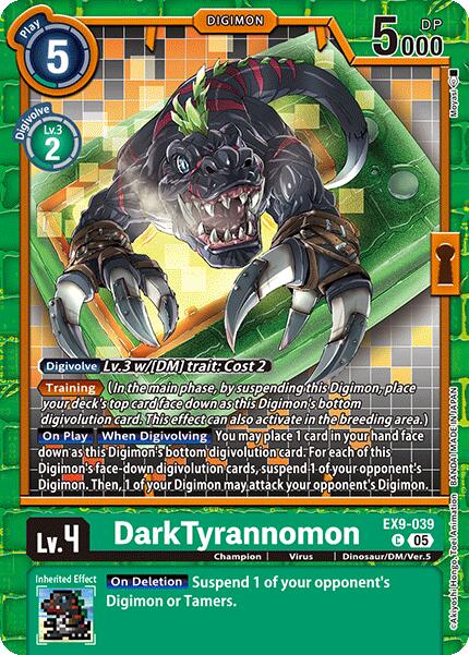 DarkTyrannomon [EX9-039] [Versus Monsters] | Card Merchant Takapuna