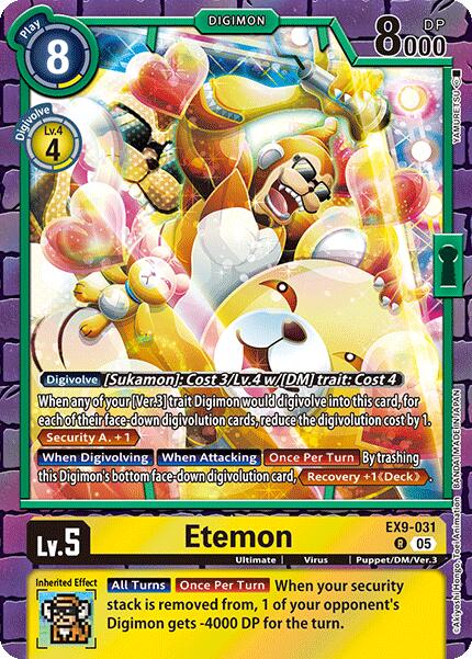 Etemon [EX9-031] [Versus Monsters] | Card Merchant Takapuna