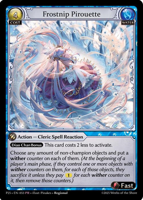 Frostnip Pirouette (053) [Promotional Cards] | Card Merchant Takapuna