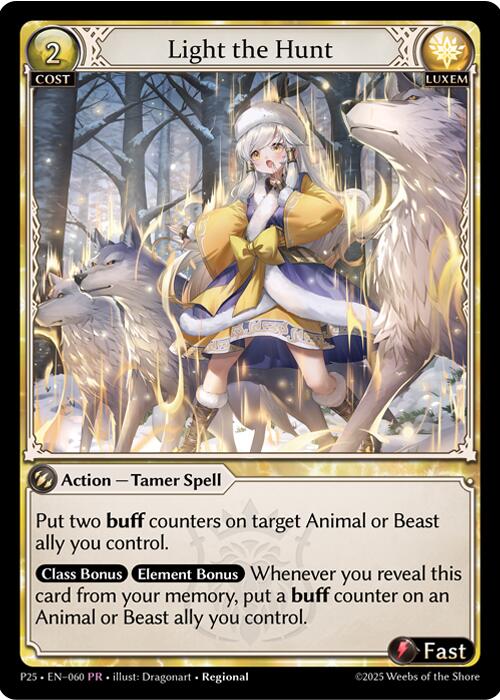 Light the Hunt (060) [Promotional Cards] | Card Merchant Takapuna