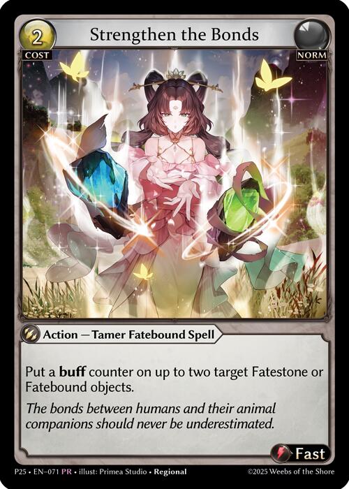 Strengthen the Bonds (071) [Promotional Cards] | Card Merchant Takapuna