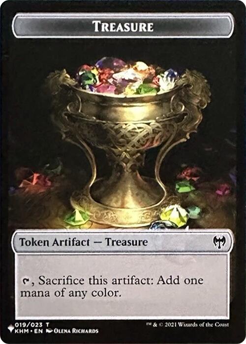 Treasure // Egg Double-Sided Token [Secret Lair Drop Series] | Card Merchant Takapuna