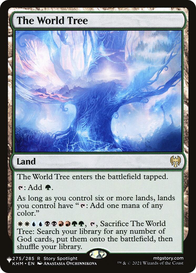 The World Tree (KHM) [The List] | Card Merchant Takapuna