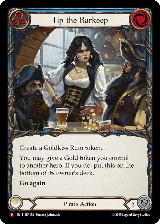 Tip the Barkeep [SEA132] (High Seas)  Rainbow Foil | Card Merchant Takapuna