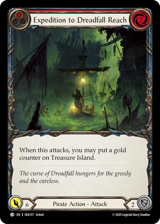 Expedition to Dreadfall Reach [SEA157] (High Seas) | Card Merchant Takapuna