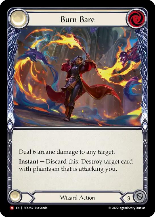 Burn Bare [SEA255] (High Seas) | Card Merchant Takapuna