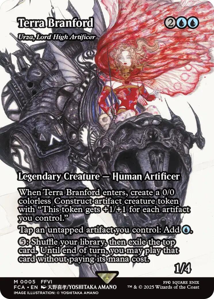 Terra Branford - Urza, Lord High Artificer (Showcase) [FINAL FANTASY : Through the Ages] | Card Merchant Takapuna