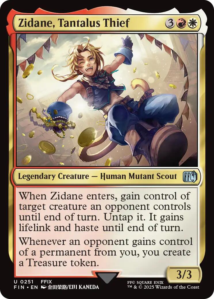 Zidane, Tantalus Thief [FINAL FANTASY] | Card Merchant Takapuna