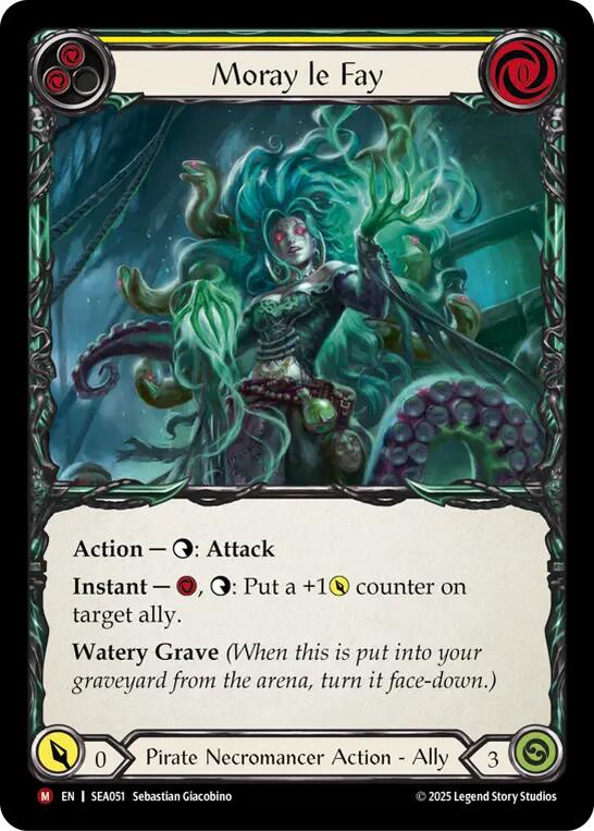 Moray le Fay [SEA051] (High Seas) | Card Merchant Takapuna
