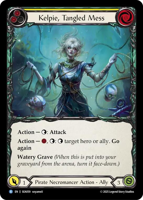 Kelpie, Tangled Mess [SEA059] (High Seas) | Card Merchant Takapuna