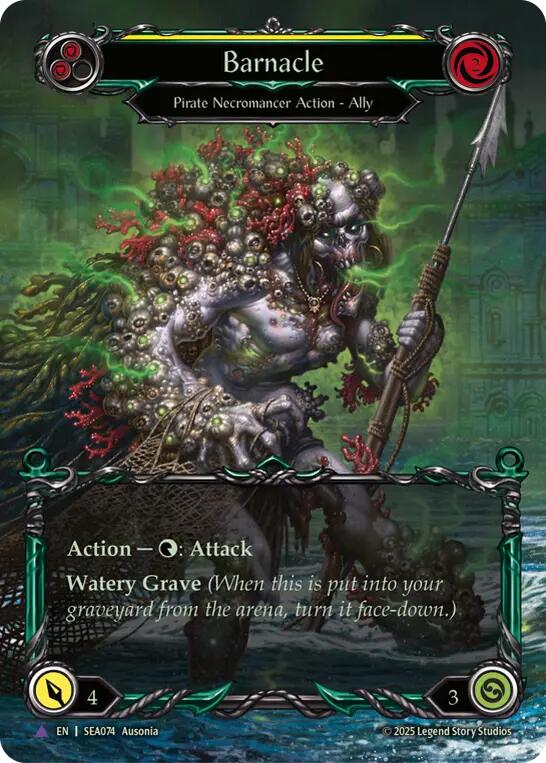 Barnacle (Marvel) [SEA074] (High Seas)  Cold Foil | Card Merchant Takapuna