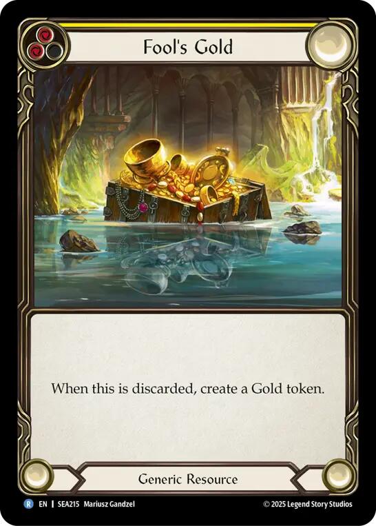 Fool's Gold [SEA215] (High Seas)  Rainbow Foil | Card Merchant Takapuna