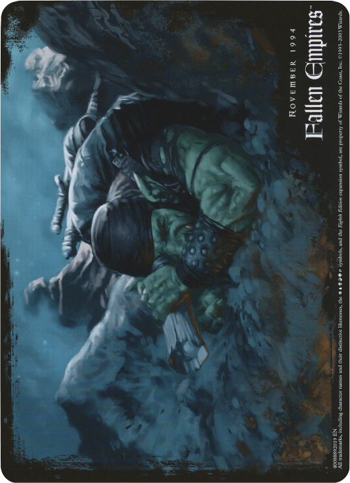 Orcish Spy (Oversized) [Eighth Edition Box Topper] | Card Merchant Takapuna