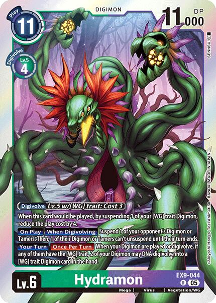 Hydramon [EX9-044] [Versus Monsters] | Card Merchant Takapuna