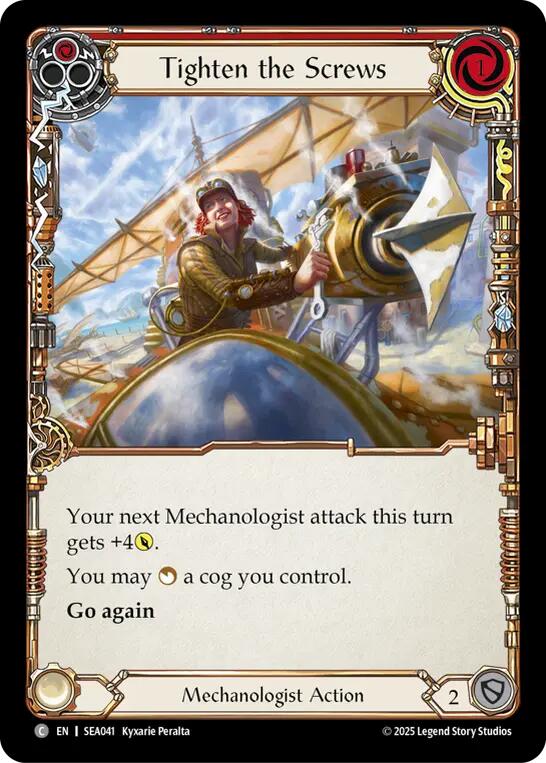 Tighten the Screws [SEA041] (High Seas)  Rainbow Foil | Card Merchant Takapuna
