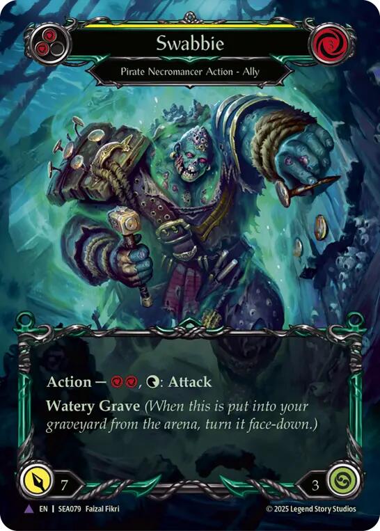 Swabbie (Marvel) [SEA079] (High Seas)  Cold Foil | Card Merchant Takapuna