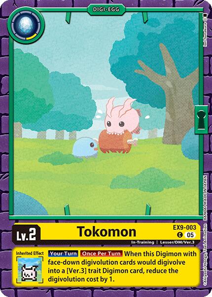 Tokomon [EX9-003] [Versus Monsters] | Card Merchant Takapuna
