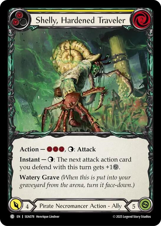 Shelly, Hardened Traveler [SEA078] (High Seas) | Card Merchant Takapuna