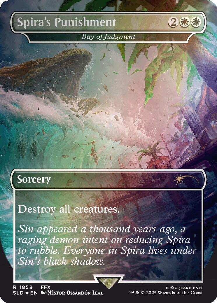 Spira's Punishment - Day of Judgment (Rainbow Foil) [Secret Lair Drop Series] | Card Merchant Takapuna