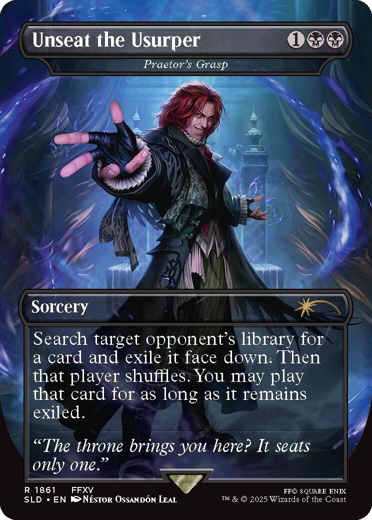 Unseat the Usurper - Praetor's Grasp [Secret Lair Drop Series] | Card Merchant Takapuna