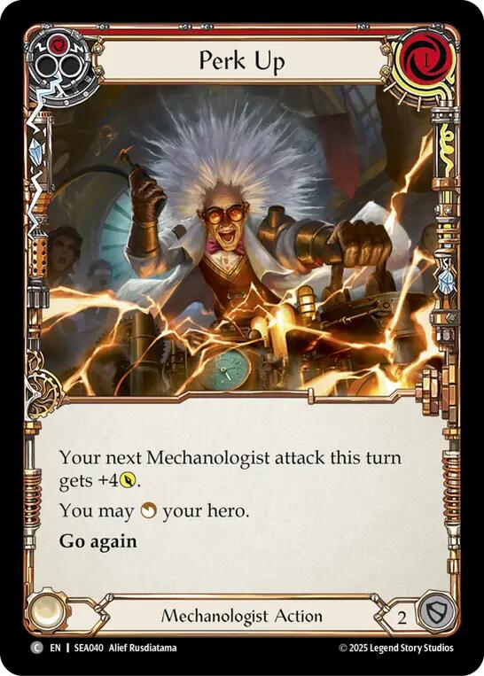 Perk Up [SEA040] (High Seas)  Rainbow Foil | Card Merchant Takapuna