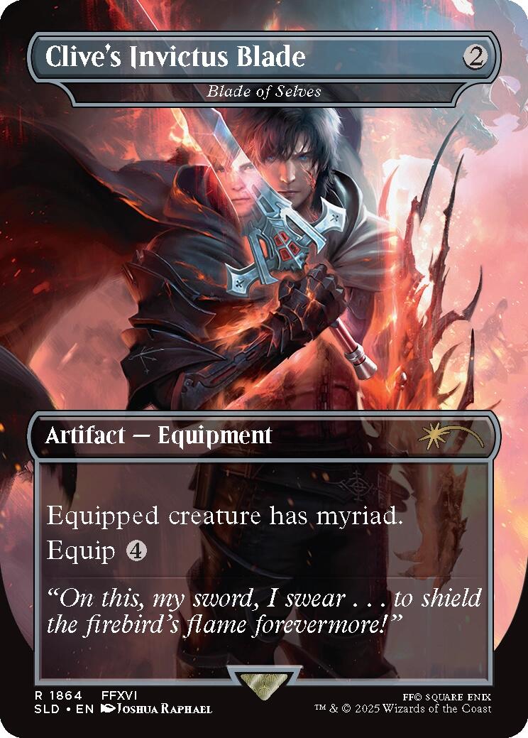 Clive's Invictus Blade - Blade of Selves [Secret Lair Drop Series] | Card Merchant Takapuna