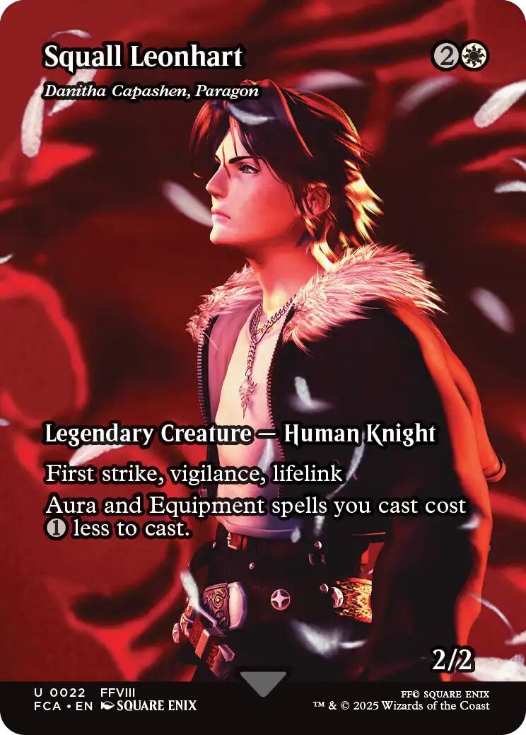 Squall Leonhart - Danitha Capashen, Paragon (Showcase) [FINAL FANTASY : Through the Ages] | Card Merchant Takapuna
