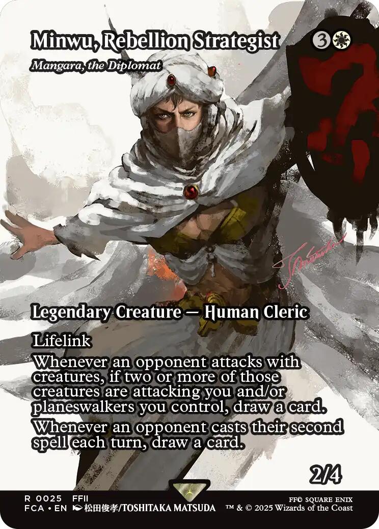 Minwu, Rebellion Strategist - Mangara, the Diplomat (Showcase) [FINAL FANTASY : Through the Ages] | Card Merchant Takapuna