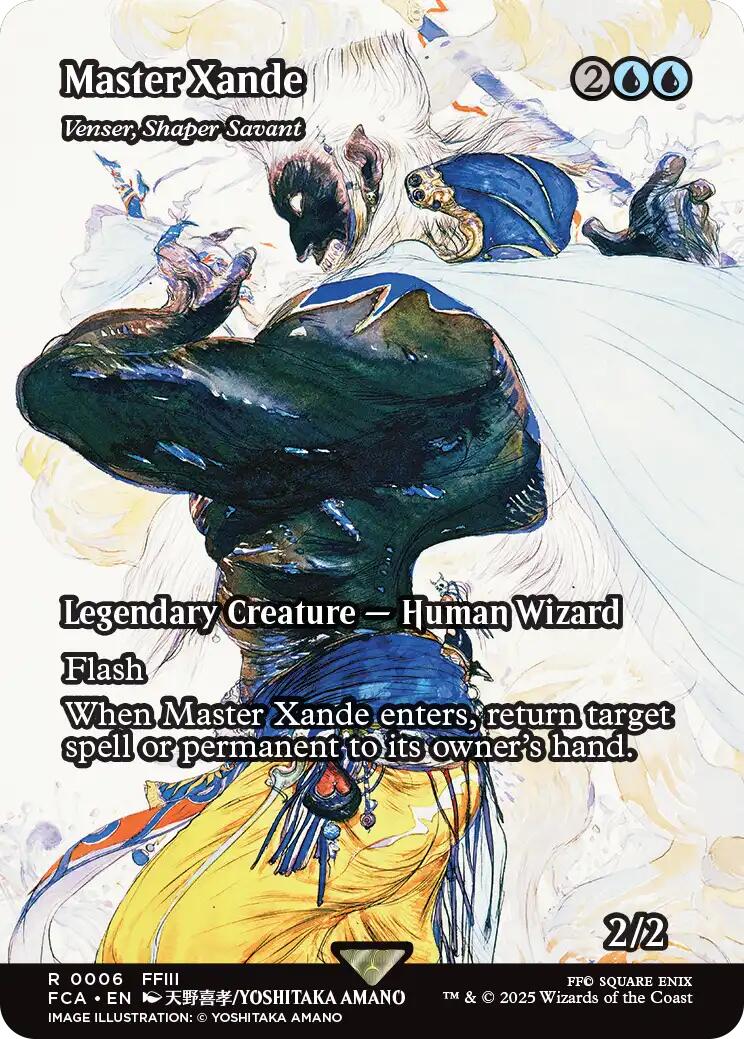 Master Xande - Venser, Shaper Savant (Showcase) [FINAL FANTASY : Through the Ages] | Card Merchant Takapuna