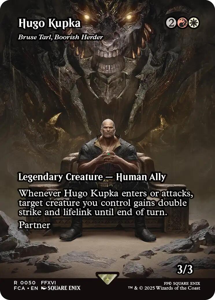 Hugo Kupka - Bruse Tarl, Boorish Herder (Showcase) [FINAL FANTASY : Through the Ages] | Card Merchant Takapuna