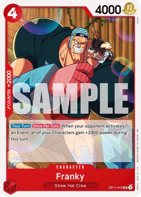 Franky [A Fist of Divine Speed] | Card Merchant Takapuna