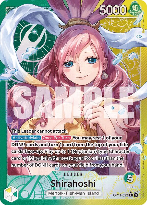 Shirahoshi (Alternate Art) [A Fist of Divine Speed] | Card Merchant Takapuna
