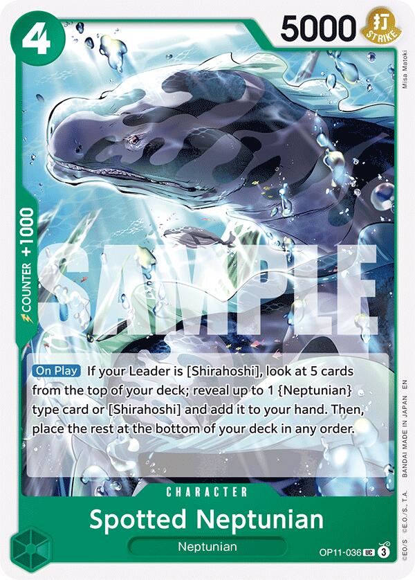 Spotted Neptunian [A Fist of Divine Speed] | Card Merchant Takapuna