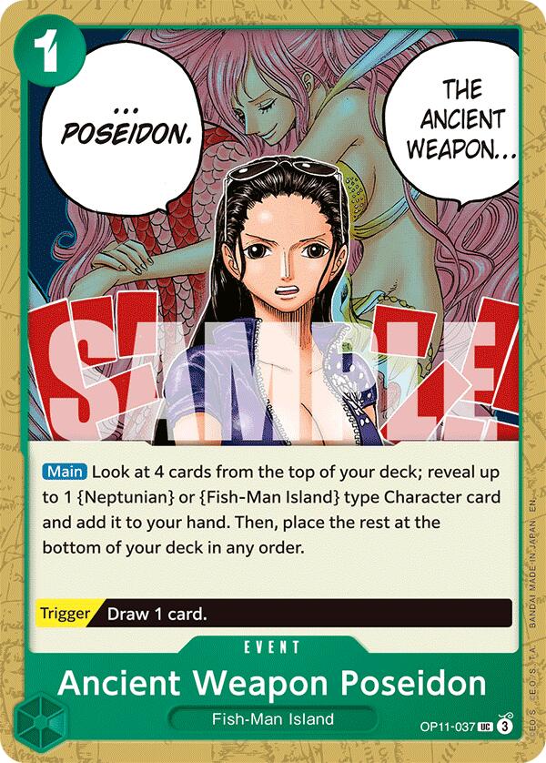 Ancient Weapon Poseidon [A Fist of Divine Speed] | Card Merchant Takapuna