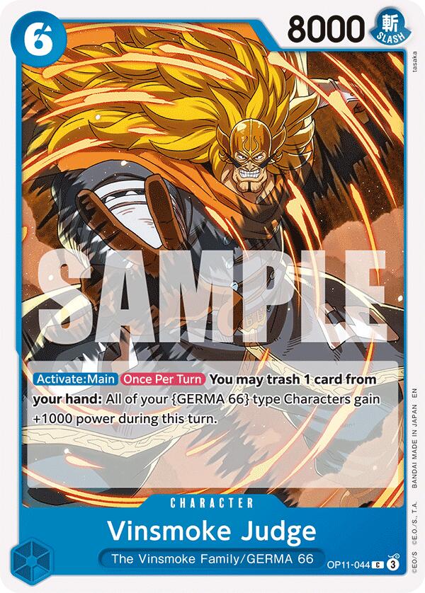 Vinsmoke Judge [A Fist of Divine Speed] | Card Merchant Takapuna
