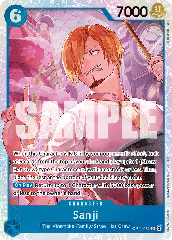 Sanji [A Fist of Divine Speed] | Card Merchant Takapuna