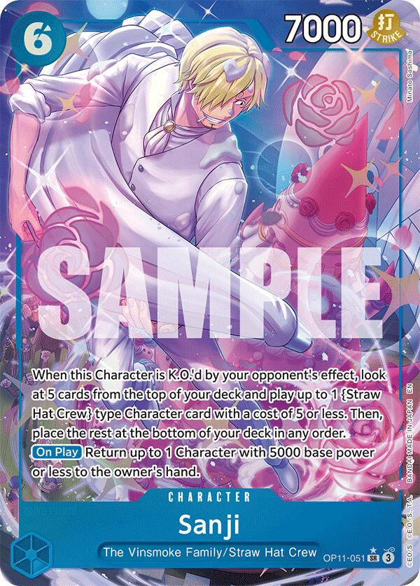 Sanji (Alternate Art) [A Fist of Divine Speed] | Card Merchant Takapuna