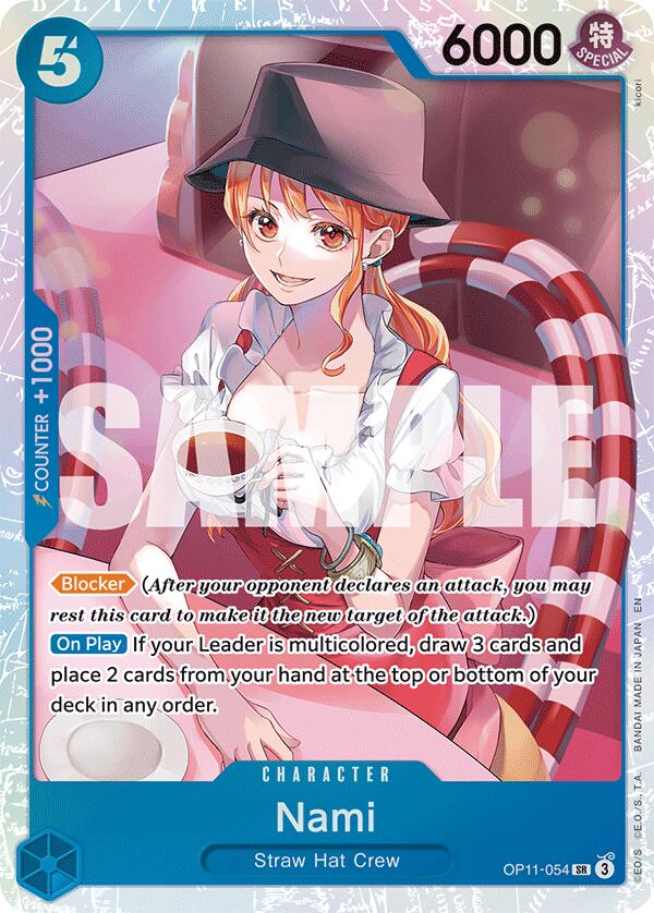 Nami (054) [A Fist of Divine Speed] | Card Merchant Takapuna