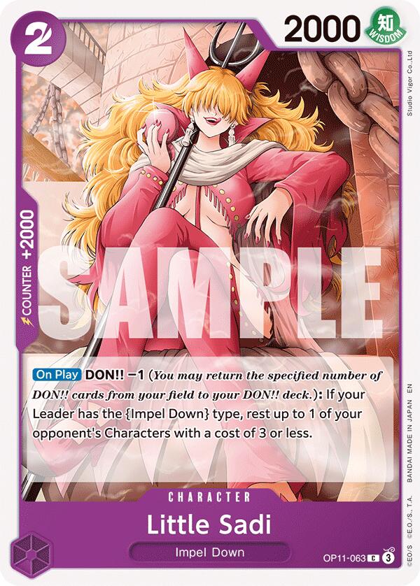 Little Sadi [A Fist of Divine Speed] | Card Merchant Takapuna