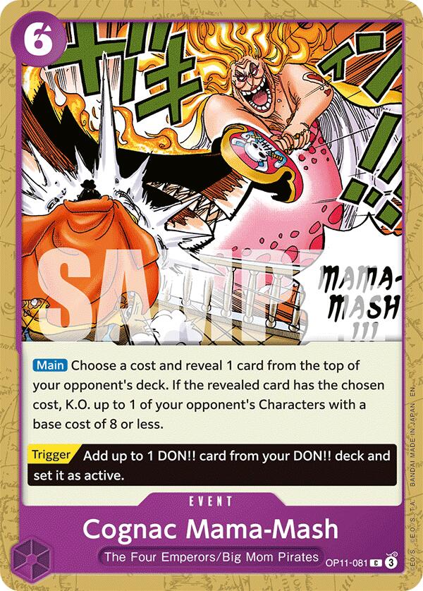 Cognac Mama-Mash [A Fist of Divine Speed] | Card Merchant Takapuna