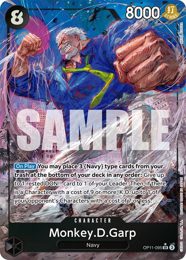 Monkey.D.Garp (Alternate Art) [A Fist of Divine Speed] | Card Merchant Takapuna