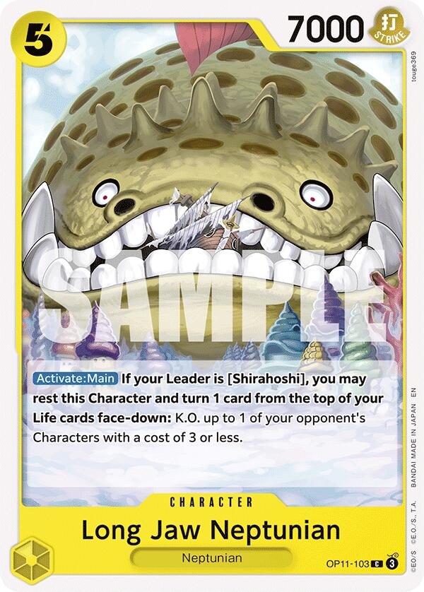 Long-Jaw Neptunian [A Fist of Divine Speed] | Card Merchant Takapuna