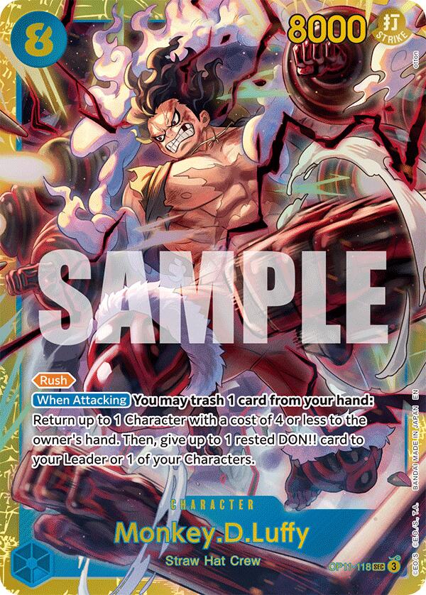 Monkey.D.Luffy (118) [A Fist of Divine Speed] | Card Merchant Takapuna
