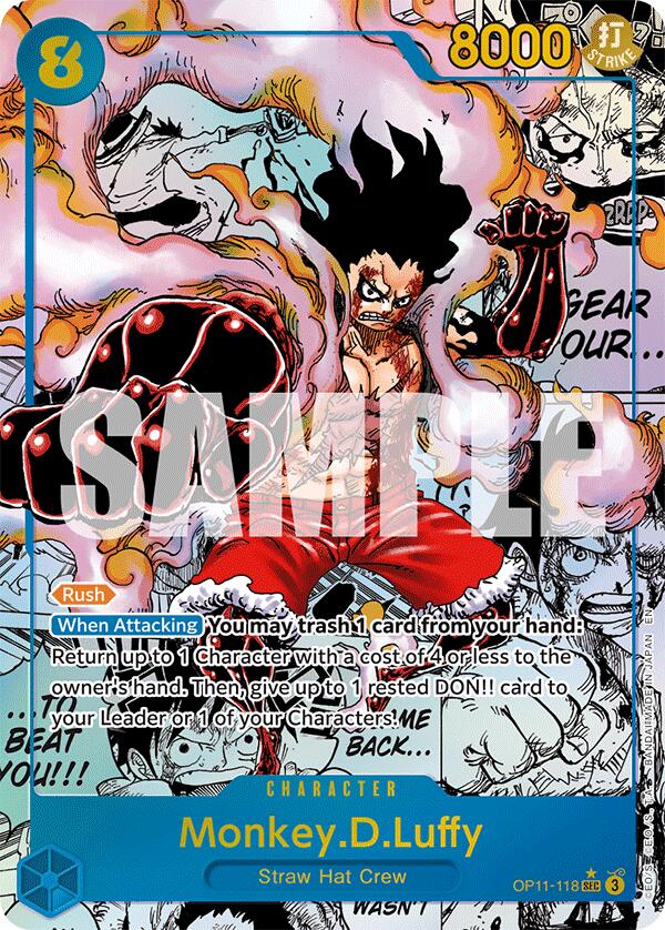 Monkey.D.Luffy (Manga) [A Fist of Divine Speed] | Card Merchant Takapuna