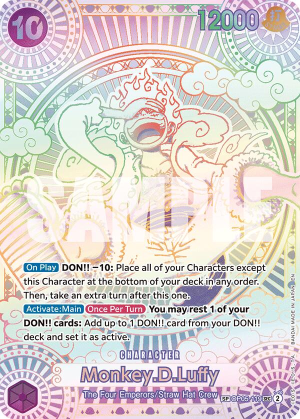 Monkey.D.Luffy (SP) [A Fist of Divine Speed] | Card Merchant Takapuna