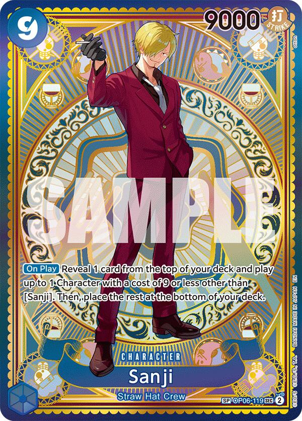 Sanji (SP) [A Fist of Divine Speed] | Card Merchant Takapuna
