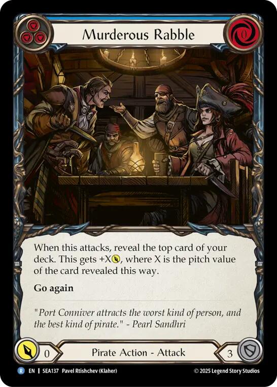 Murderous Rabble [SEA137] (High Seas) | Card Merchant Takapuna