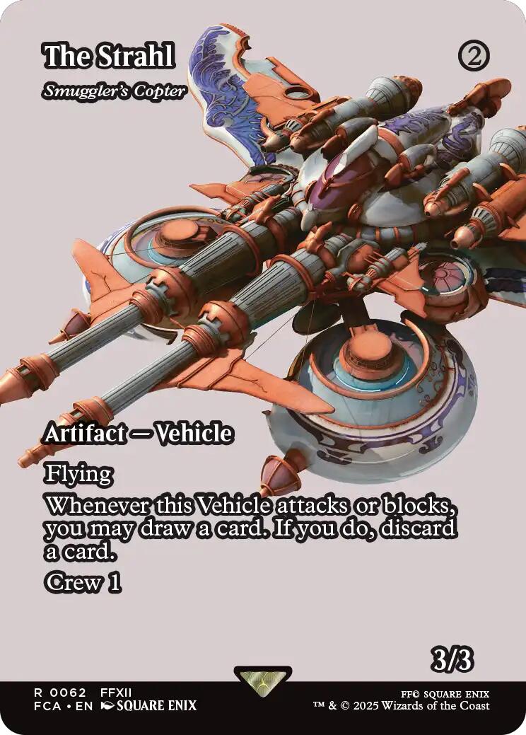 The Strahl - Smuggler's Copter (Showcase) [FINAL FANTASY : Through the Ages] | Card Merchant Takapuna
