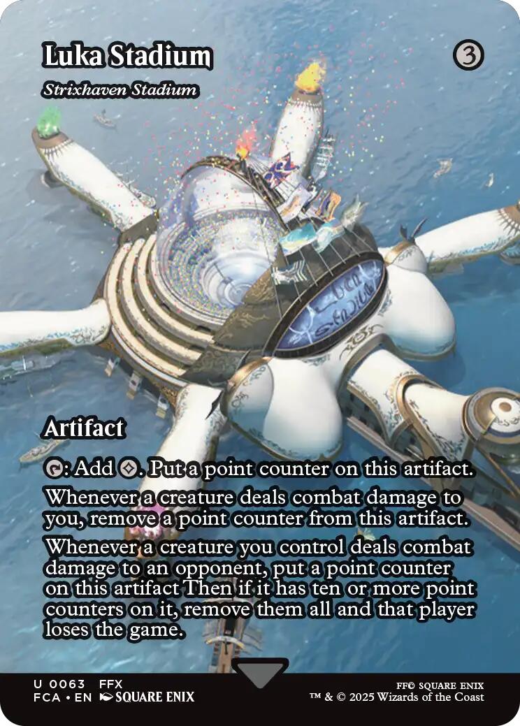 Luka Stadium - Strixhaven Stadium (Showcase) [FINAL FANTASY : Through the Ages] | Card Merchant Takapuna